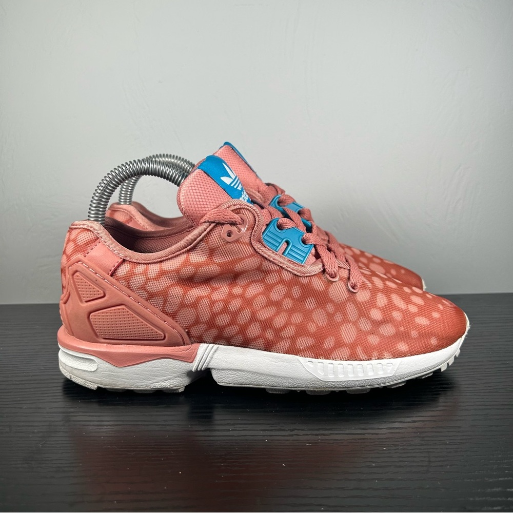 Adidas ZX Flux Decon Pink Textile Athletic Shoes Women's size 5.5